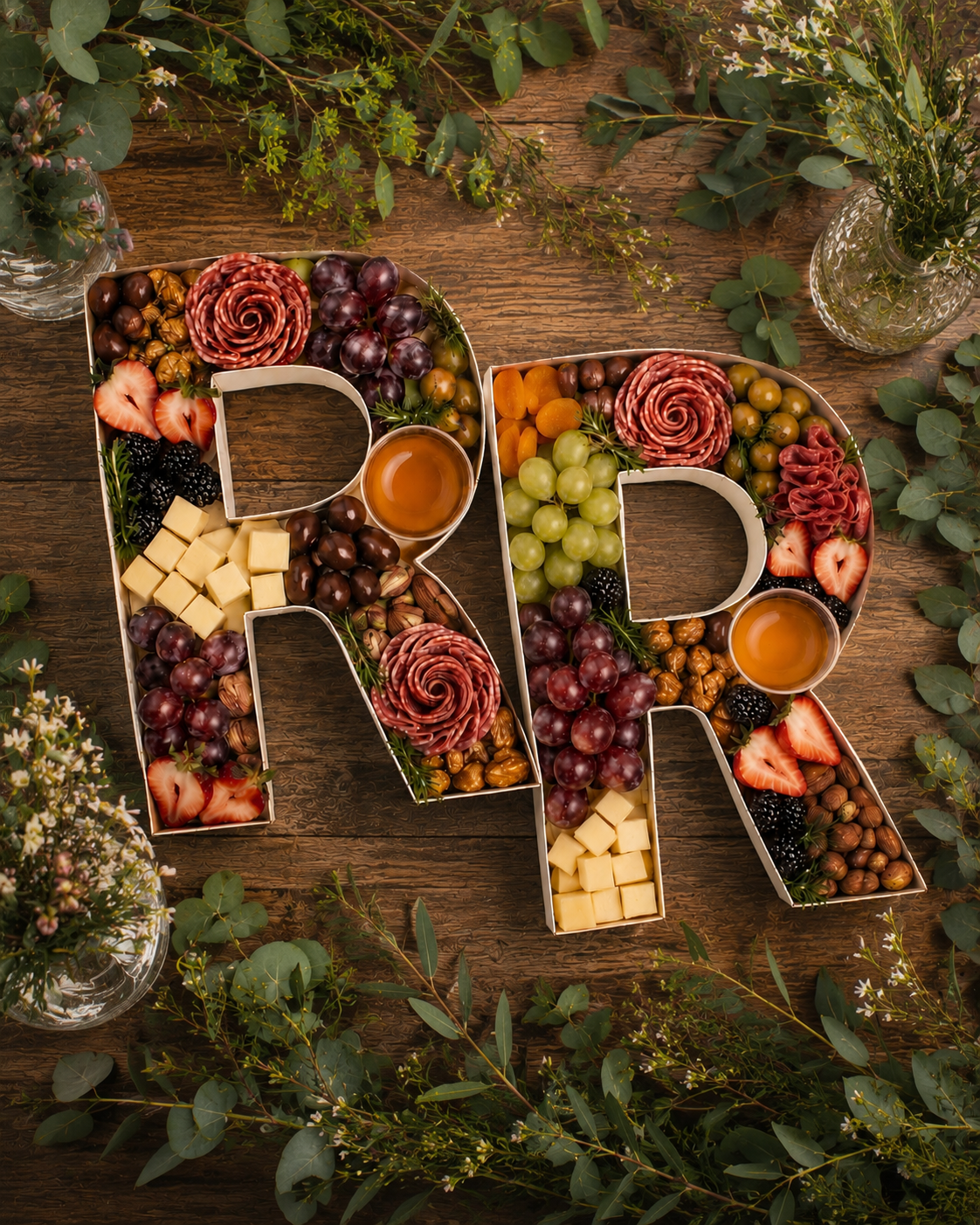 Letter & Number Charcuterie Boxes
